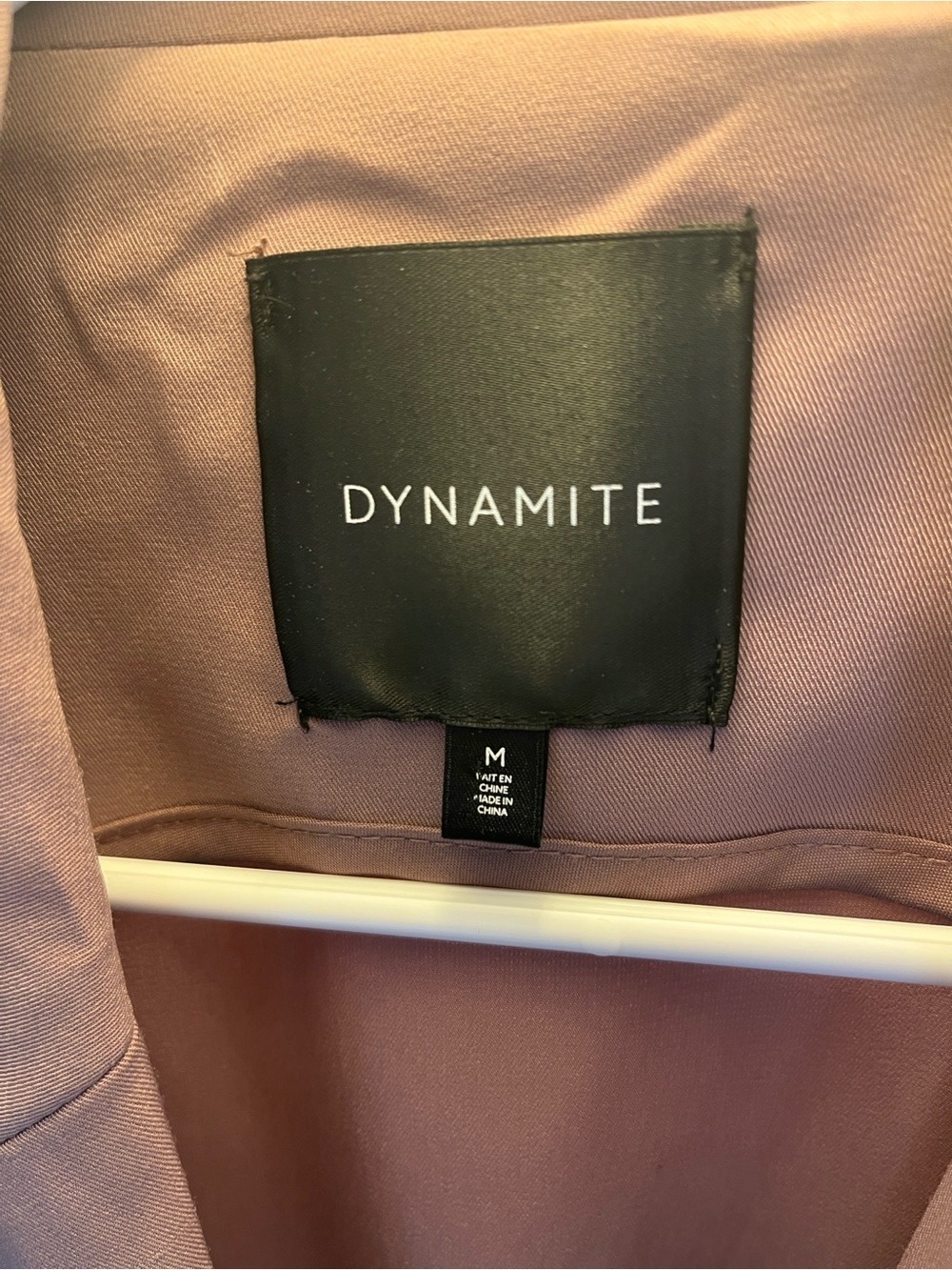 Dynamite Mauve Sleeveless Draped Tunic - Picture 2 of 9